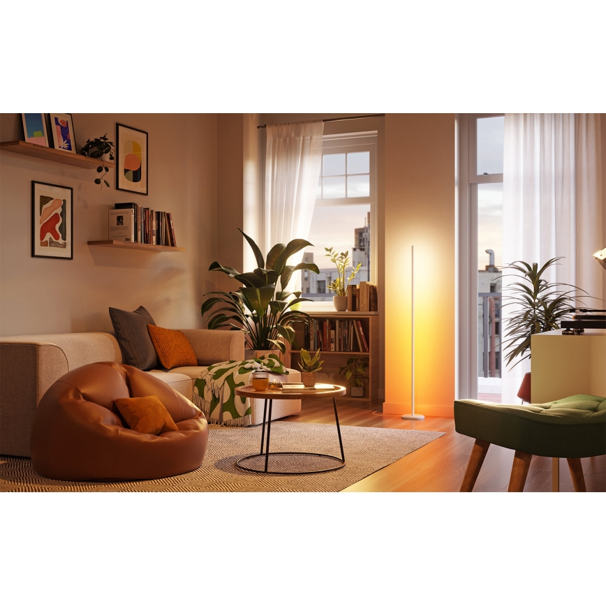 Nanoleaf - LED RGBW димируема подова лампа LED/22W/230V 2200-6500K Wi-Fi бяла