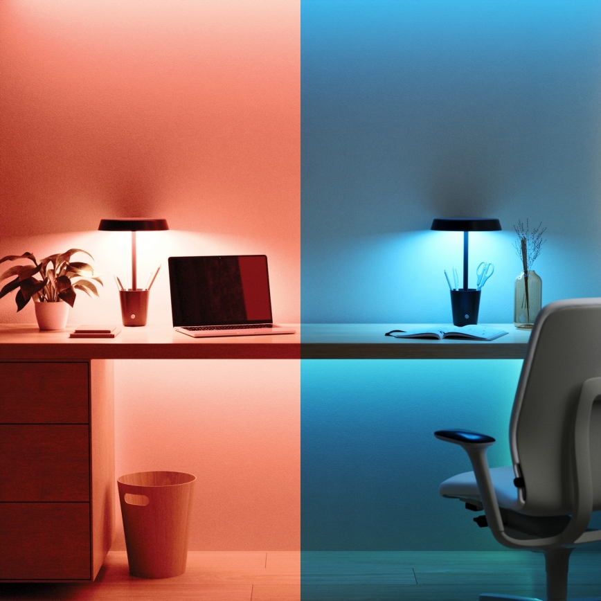 Nanoleaf - LED RGBW Димируема акумулаторна настолна лампа IQ UMBRA CUP LED/6W/5V 2700-6500K USB