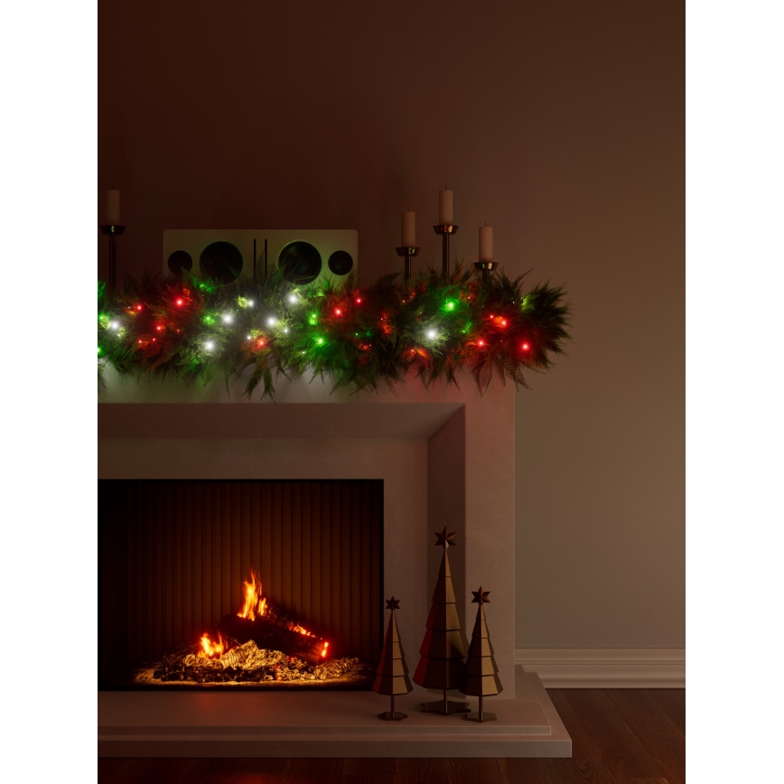 Nanoleaf - LED RGBW Екстериорен коледни лампички ESSENTIALS 300xLED 2x12m 2700-6500K Wi-Fi IP67