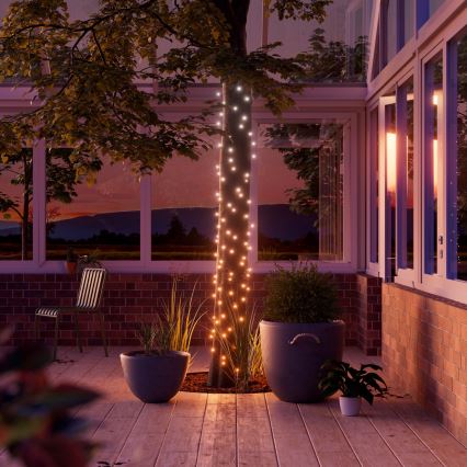 Nanoleaf - LED RGBW Екстериорен коледни лампички ESSENTIALS 300xLED 2x12m 2700-6500K Wi-Fi IP67