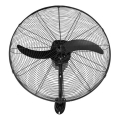 Настенен вентилатор 115W/230V Ø 66 см черен + дистанционно управление