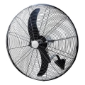 Настенен вентилатор 180W/230V, диаметър 66 cm, черен + дистанционно управление