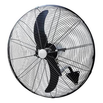 Настенен вентилатор 180W/230V, диаметър 66 cm, черен + дистанционно управление