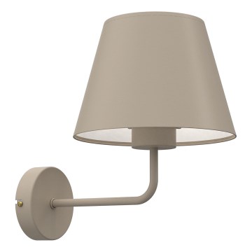 Настенна лампа ARDEN 1xE27/15W/230V бежова