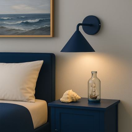 Настенна лампа CAPITAL 1xGX53/15W/230V синя