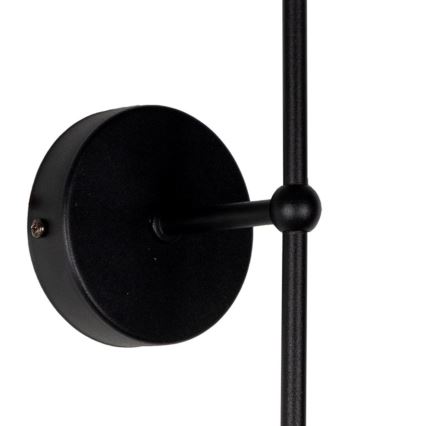 Настенна лампа MADELA 1xE14/40W/230V бяла/черна