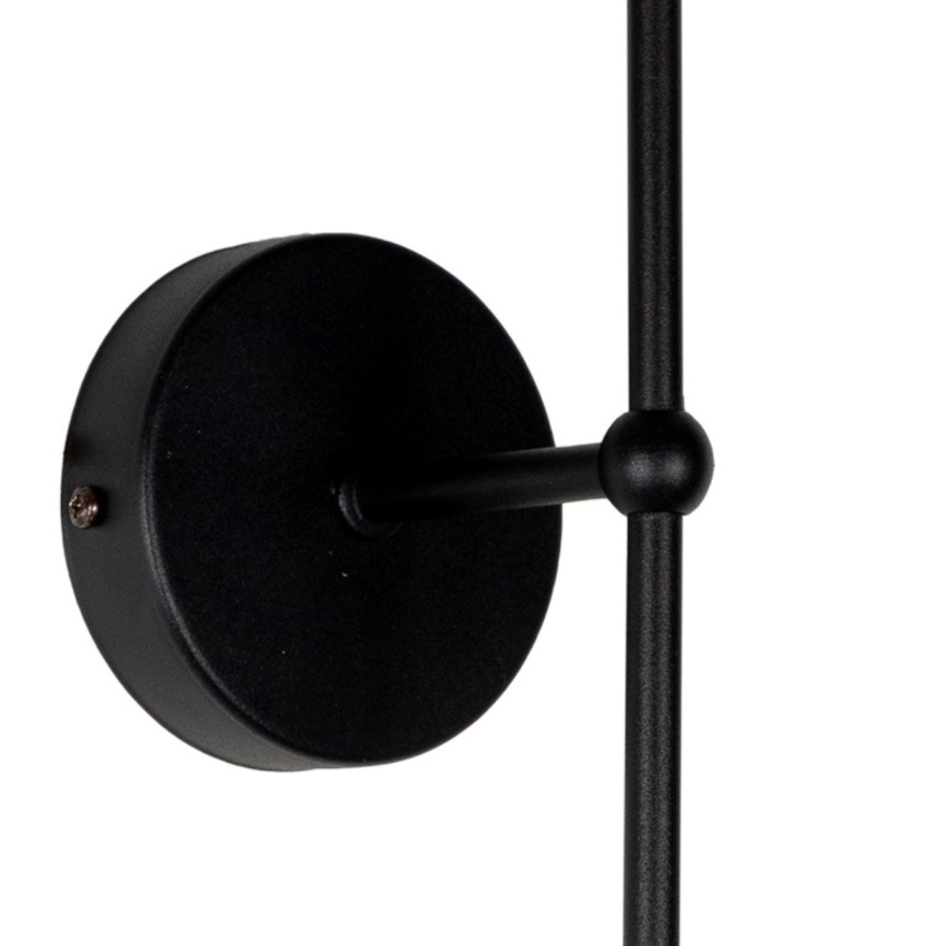 Настенна лампа MADELA 1xE14/40W/230V бяла/черна