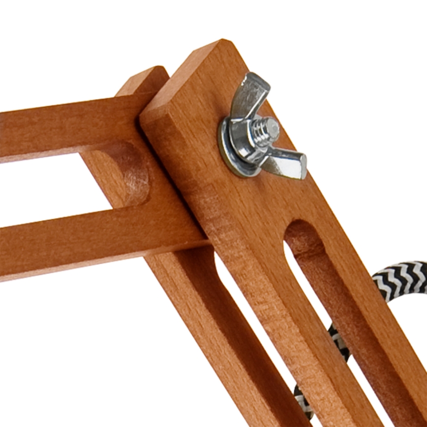 Стенна лампа MARCELLO 1xE27/60W/230V бук