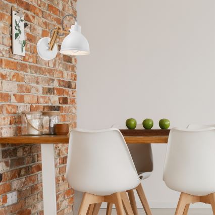 Настенна лампа MARCELLO 1xE27/60W/230V бук