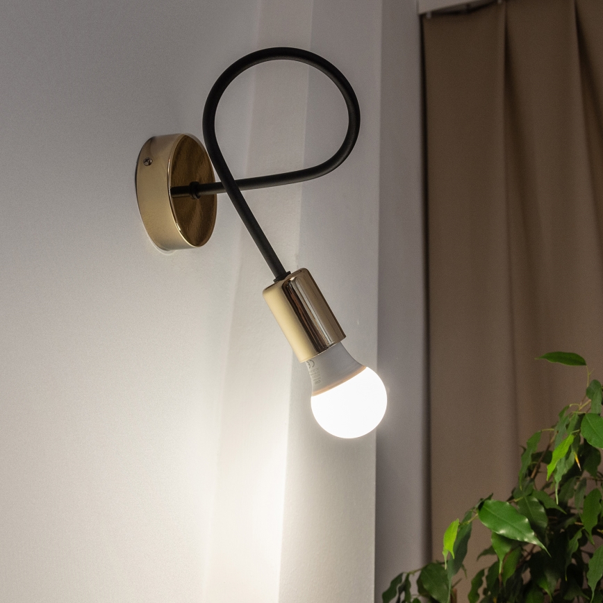 Настенна лампа OXFORD 1xE27/15W/230V златиста/черна