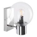 Настенна лампа SFERIO 1xE14/5W/230V лъскав хром/прозрачна