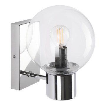 Настенна лампа SFERIO 1xE14/5W/230V лъскав хром/прозрачна