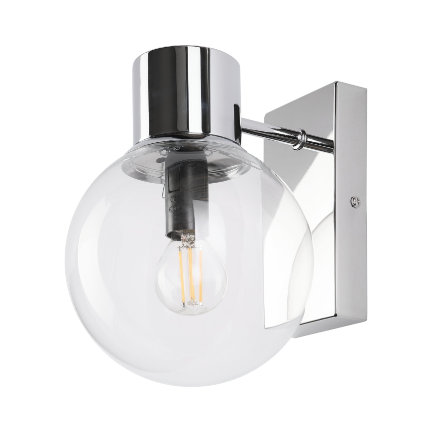 Настенна лампа SFERIO 1xE14/5W/230V лъскав хром/прозрачна