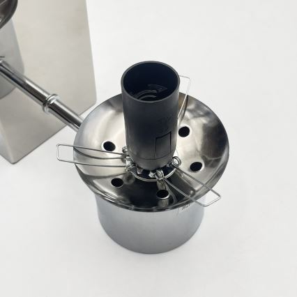 Настенна лампа SFERIO 1xE14/5W/230V лъскав хром/прозрачна