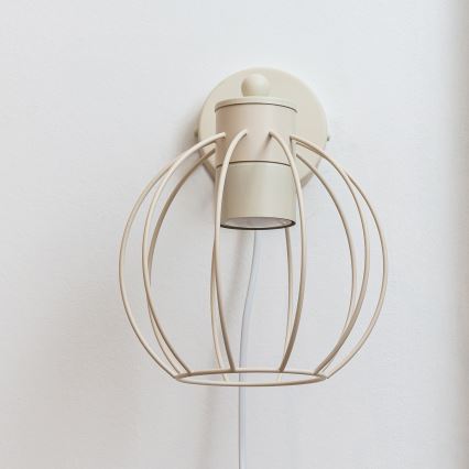 Настенна лампа STARLIGHT 1xGU10/10W/230V кремава