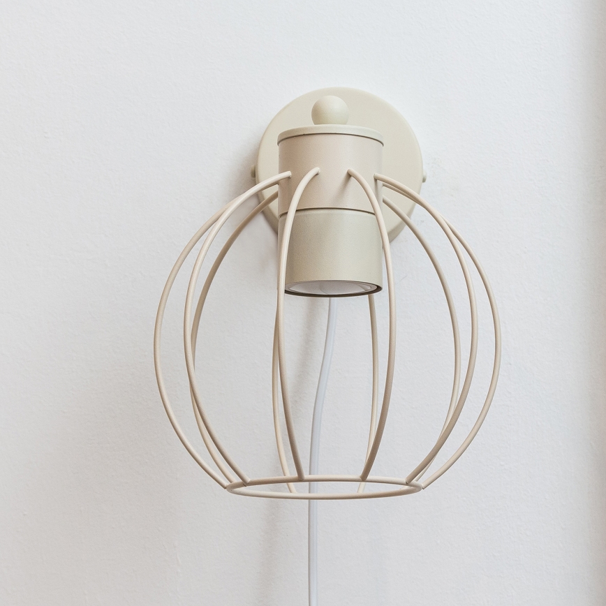 Настенна лампа STARLIGHT 1xGU10/10W/230V кремава