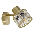 Настенна лампа ZAHARA 1xE27/10W/230V златна