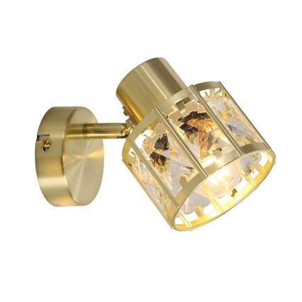 Настенна лампа ZAHARA 1xE27/10W/230V златна