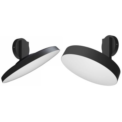 Настенна регулируема монтажна конзола VARIO, черна