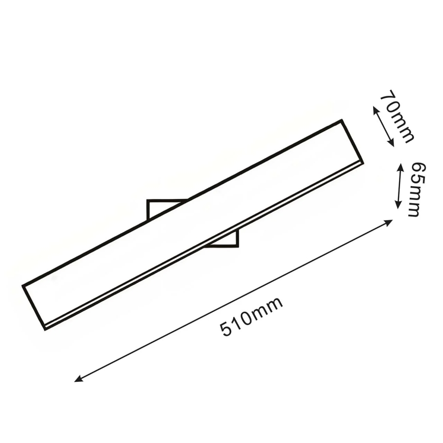 Настенно LED осветително тяло BERNADETTA LED/10W/230V 4000K бяло