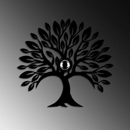 Настенно осветително тяло HEART TREE 1xE27/40W/230V черно