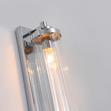 Настенно осветително тяло LORENZO 2xE14/40W/230V лъскав хром