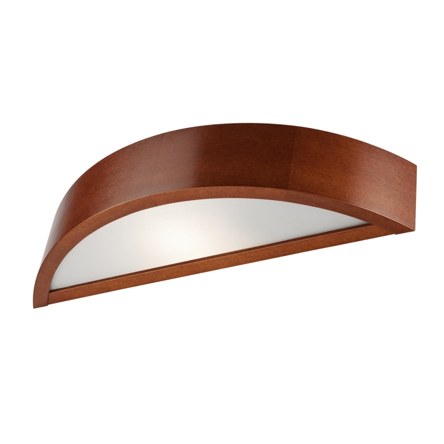 Настенно осветително тяло NATURAL 1xE27/60W/230V борова дървесина/кафяво