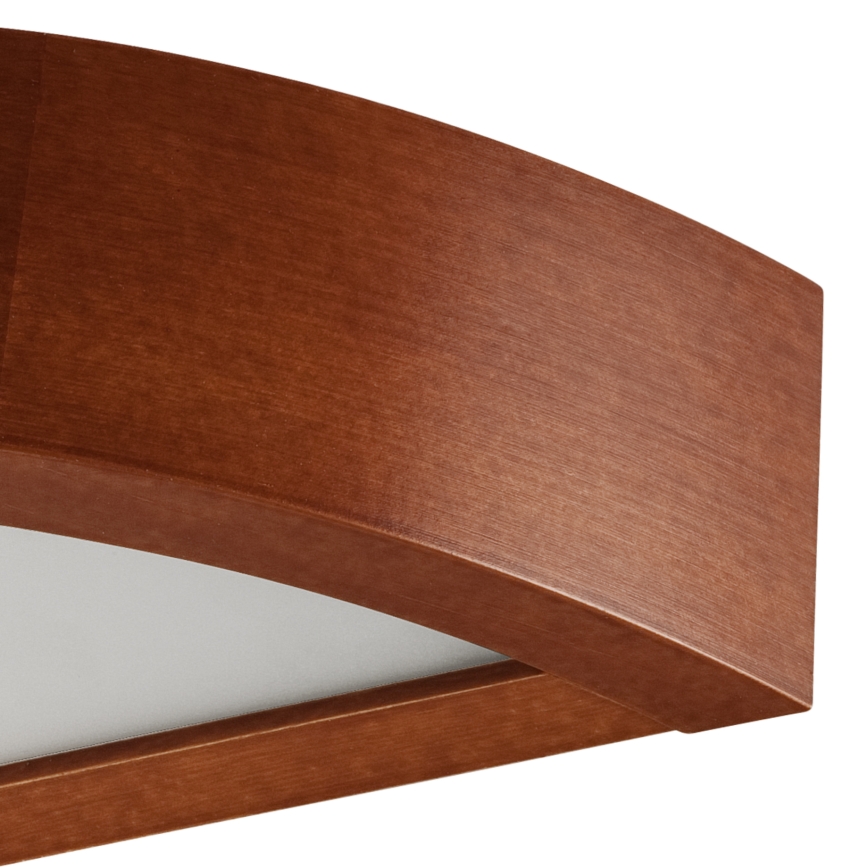 Настенно осветително тяло NATURAL 1xE27/60W/230V борова дървесина/кафяво