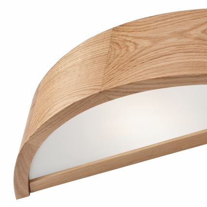Настенно осветително тяло OAK 1xE27/60W/230V дъб
