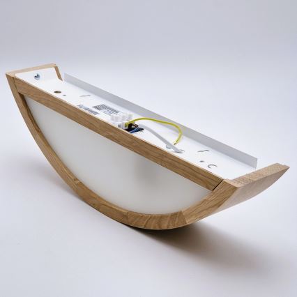 Настенно осветително тяло OAK 1xE27/60W/230V дъб