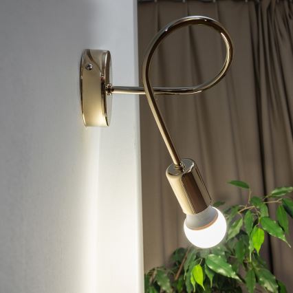 Настенно осветително тяло OXFORD 1xE27/15W/230V, златно