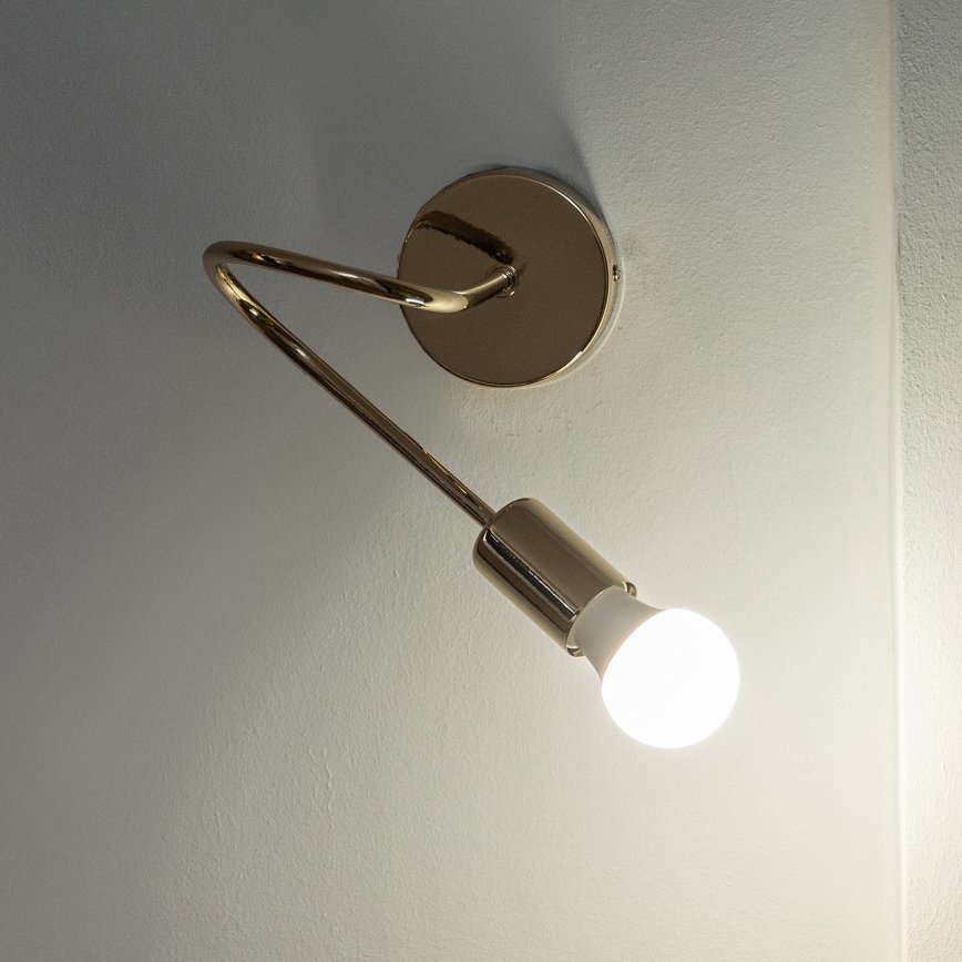 Настенно осветително тяло OXFORD 1xE27/15W/230V, златно