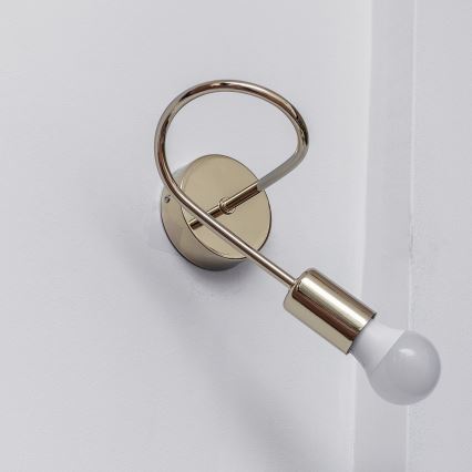 Настенно осветително тяло OXFORD 1xE27/15W/230V, златно