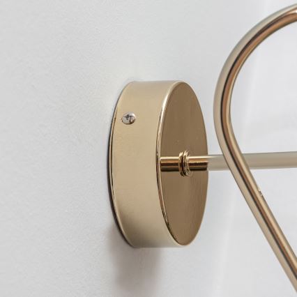 Настенно осветително тяло OXFORD 1xE27/15W/230V, златно