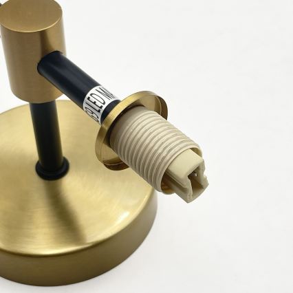 Настенно осветително тяло TESSA 2xG9/8W/230V месинг/опушено черно