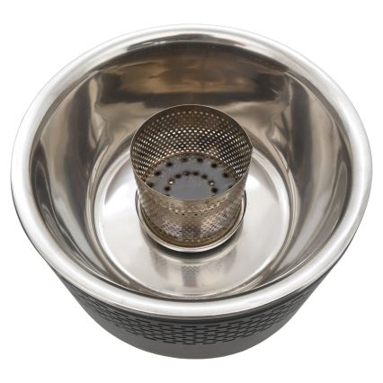 Настолен грил на дървени въглища 4xAA/USB черен