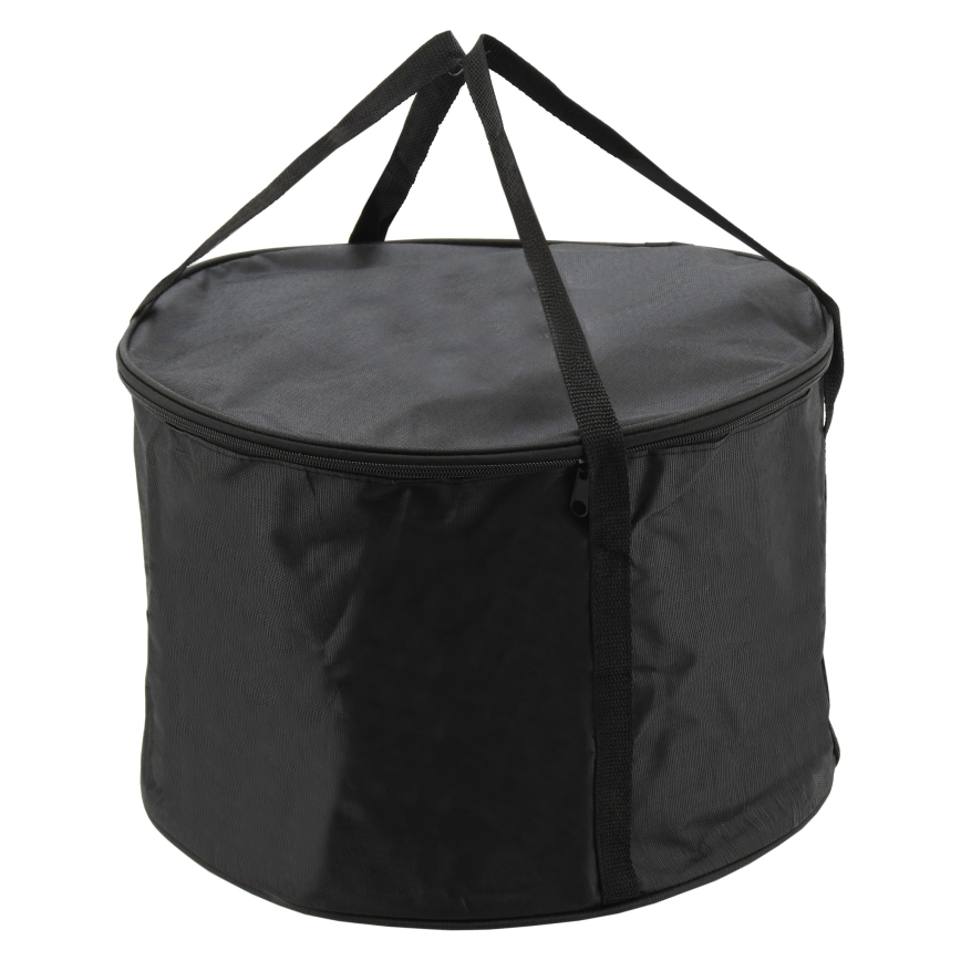 Настолен грил на дървени въглища 4xAA/USB черен