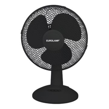 Настолен вентилатор 38W/230V диам. 25 см черен