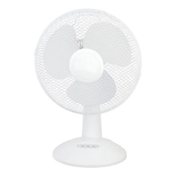 Настолен вентилатор 45 W/230 V, Ø 45 см, бял