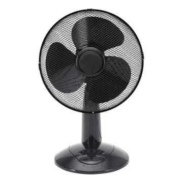 Настолен вентилатор 45W/230V Ø 30 см черен