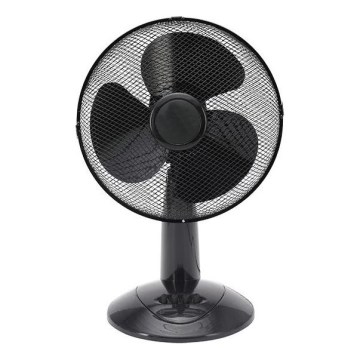 Настолен вентилатор 55 W/230 V, диаметър 40 см, черен