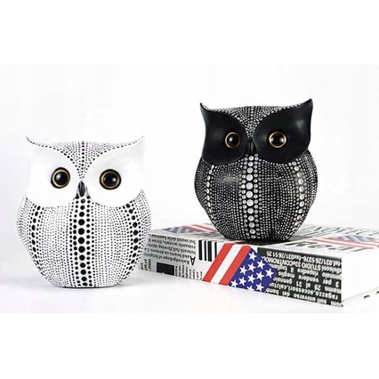 Настолна декорация 15 см, черна