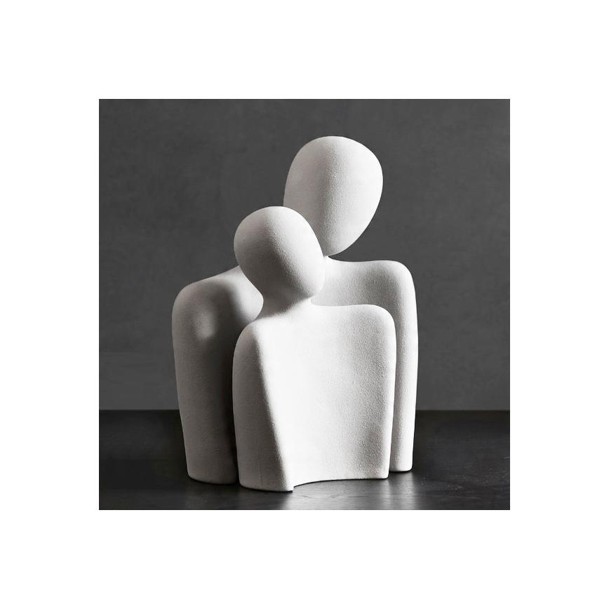 Настолна декорация 20x5,5x14,5 см бяла