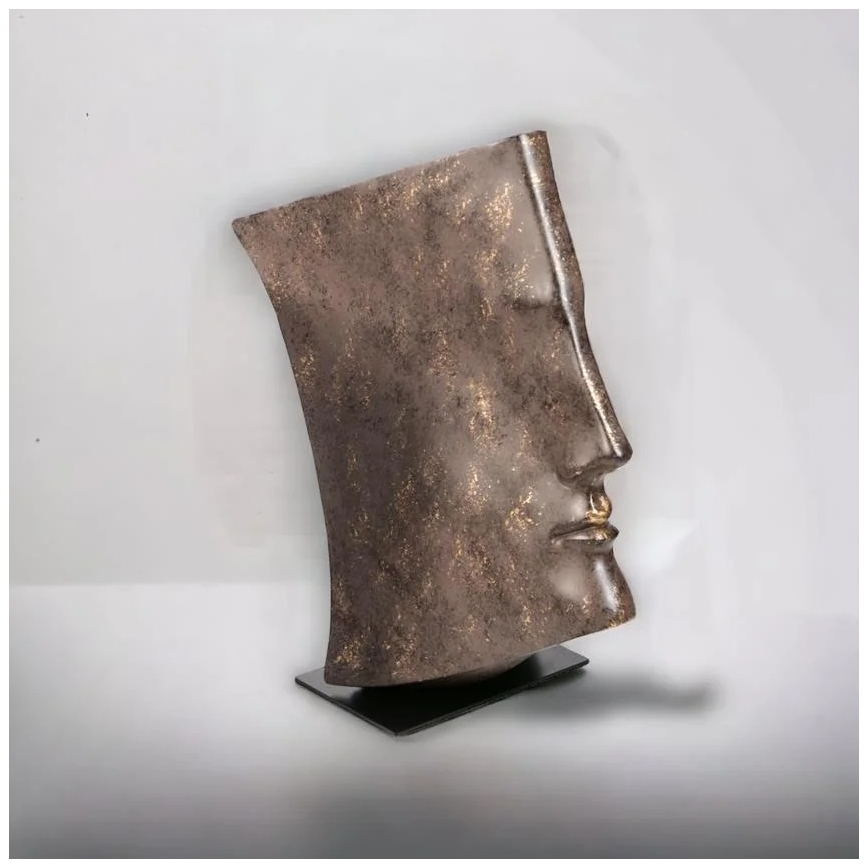 Настолна декорация 29x25x17 см, смола/мед