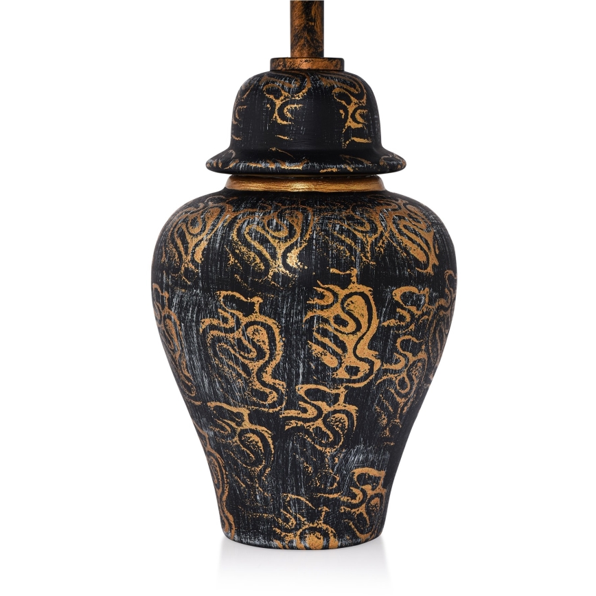 Настолна лампа 1xE27/40W/230V черен