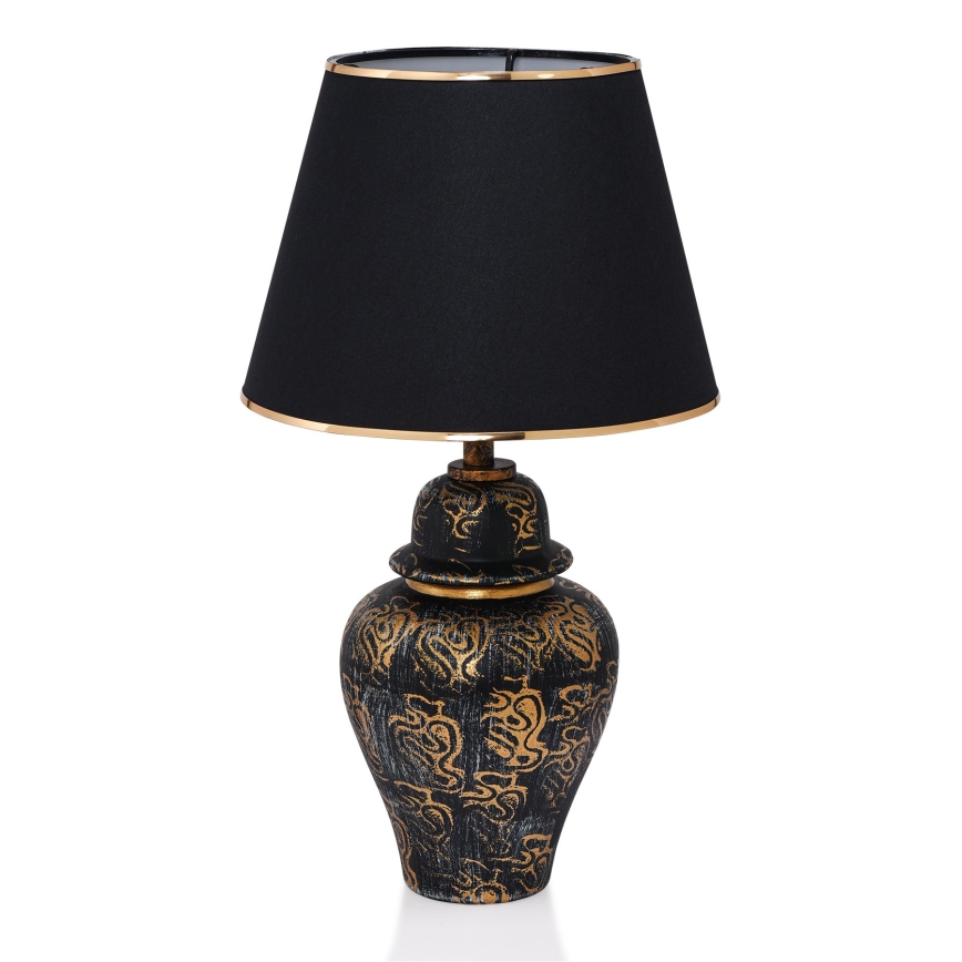 Настолна лампа 1xE27/40W/230V черен