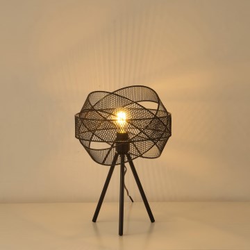 Настолна лампа 1xE27/40W/230V черен