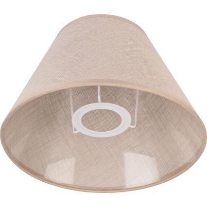 Настолна лампа AMFORA 1xE27/60W/230V тъмнокафяв/бук
