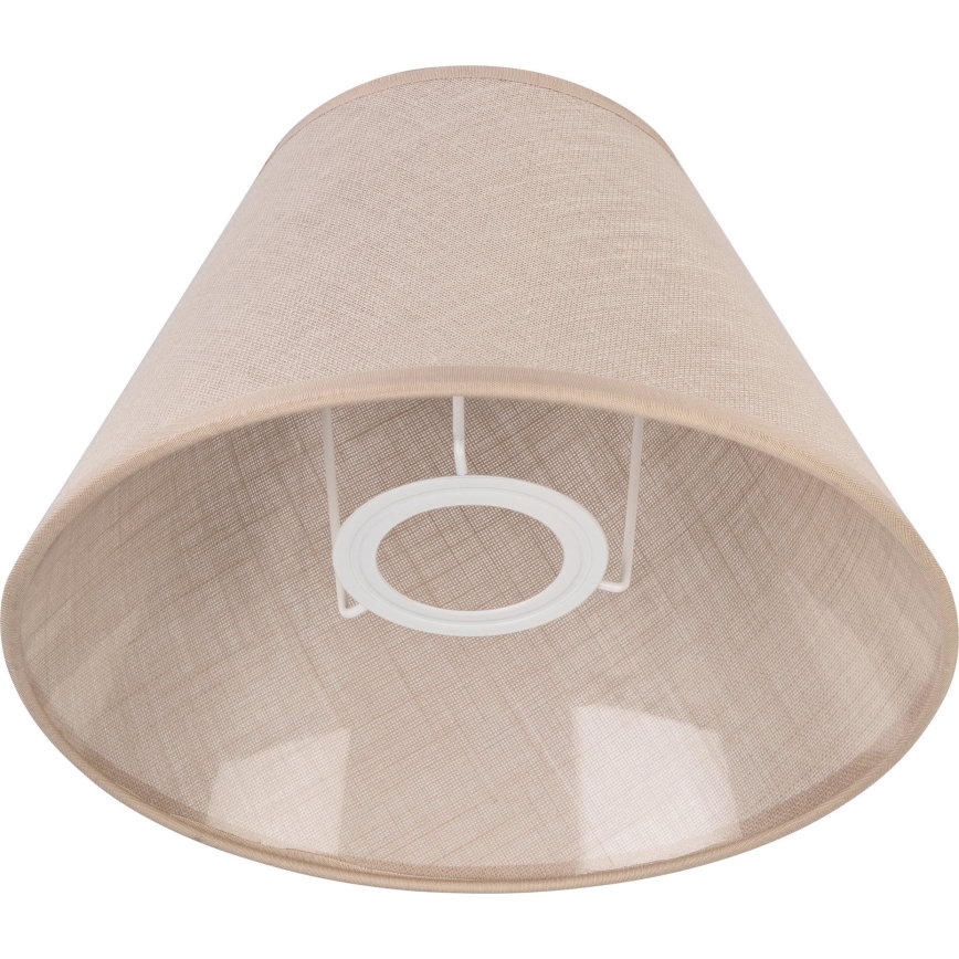 Настолна лампа AMFORA 1xE27/60W/230V тъмнокафяв/бук