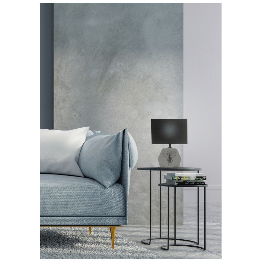 Настолна лампа ANIMI 1xE14/40W/230V черна